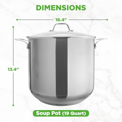 19 Quart Stainless Steel Stockpot