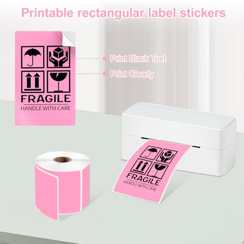 3 X 5 Inch Printable Waterproof Rectangle Color Coding Labels