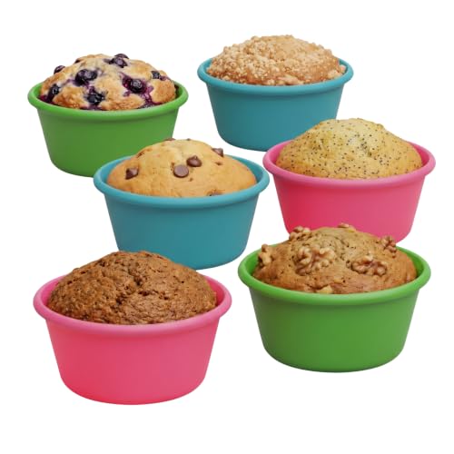 Silicone Jumbo Muffin Liners for Baking