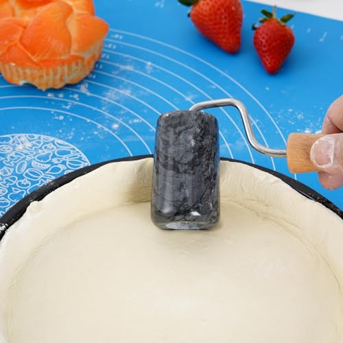 Marble Rolling Pin Pizza Roller (Type 3 Black)