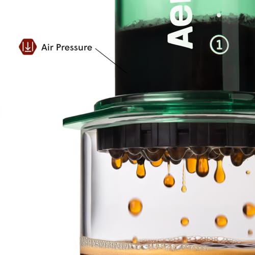 Clear Green Coffee Press (Green / Standard)