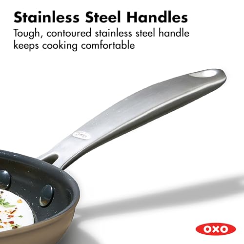Enhanced 10” Nonstick Frying Pan Skillet (10" Frying Pan Skillet / Biscuit Brown)