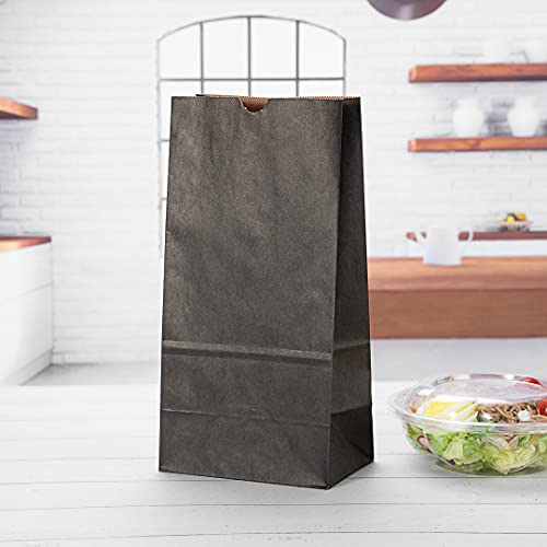 Bag Tek 8lb Paper Bags (8 lb / Black)