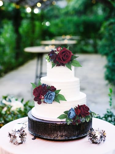 3Pcs Premade Cake Flowers (3 Count)
