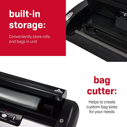 VS 02 Food Starter Kit with Automatic Shut (Vacuum Sealer)
