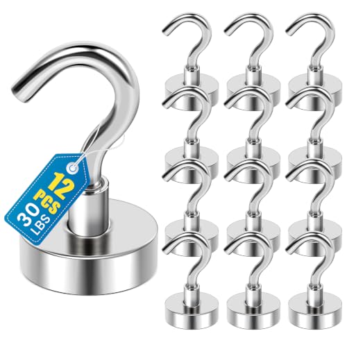 Magnetic Hooks for Cruise Essentials 2026 Cabins Door 12 Pack