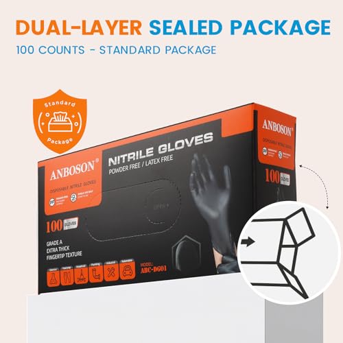 Heavy Duty Nitrile Gloves (1000 Count)