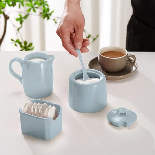 Sugar and Creamer Set (10 oz / Casper Blue)
