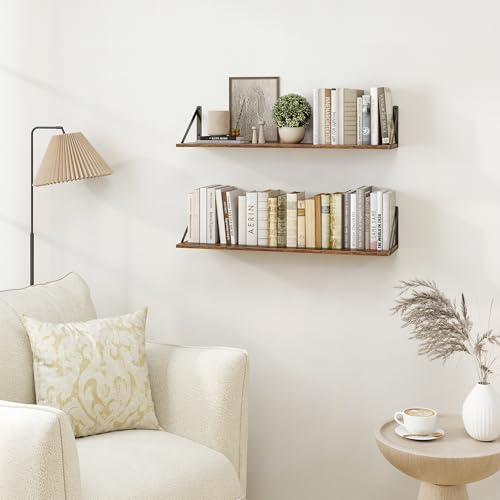 Deep Floating Shelves for Wall