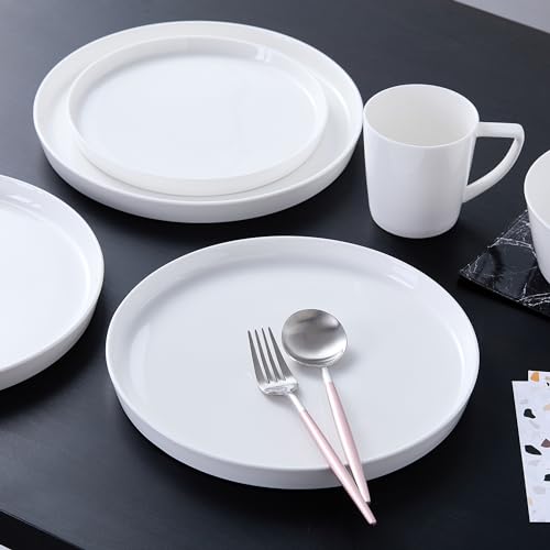 Madeline Bone China 16 Piece Dinnerware (Madeline - White / 16 Piece Service for 4)