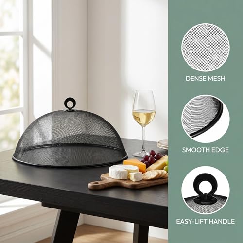 2 Pack Metal Mesh Food Covers