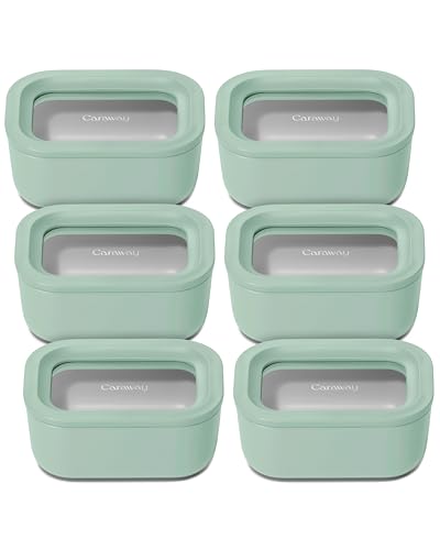 6 Piece Food Storage Container Set (Mist / 2.6 Cup Food Storage (6x))