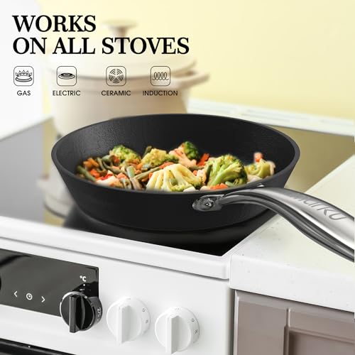 Non Stick Frying Pans (8 & 10 & 12 Inch)