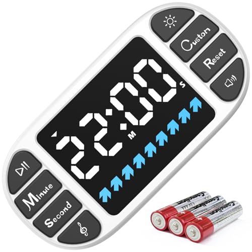 Magnetic Digital Kitchen Timer for Classroom Countdown