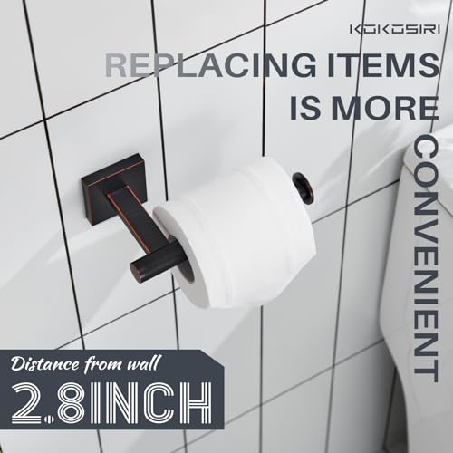 Toilet Paper Holder Oil Rubbed Bronze Toilet Roll Holder Hold Mega Rolls Kitchen Bathroom Tissue Paper Dispenser Stainless Steel