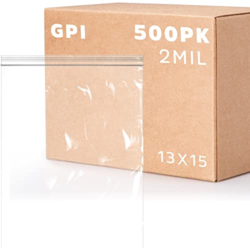 2 Gallon Zip Bags (500 Count)