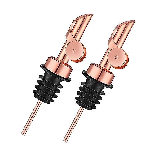 Pafuen 2 Pack Liquor Pour Spout (Rose Gold)