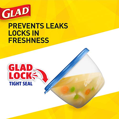 GladWare Tall Entree Containers (Square / 42 oz - 6 Count)