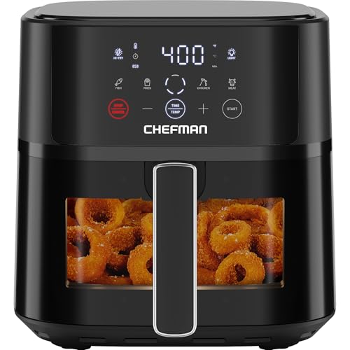 Air Fryer 6 QT Compact Airfryer for Quick & Easy Meals (6 quart - Window)