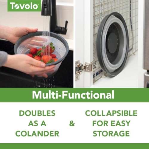 Microwave Splatter Cover for Food (Charcoal / Small/Medium/Large - 3-Pack)