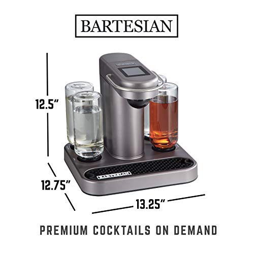 Premium Cocktail and Margarita Machine for The Home Bar with Push (Bartesian Classic)