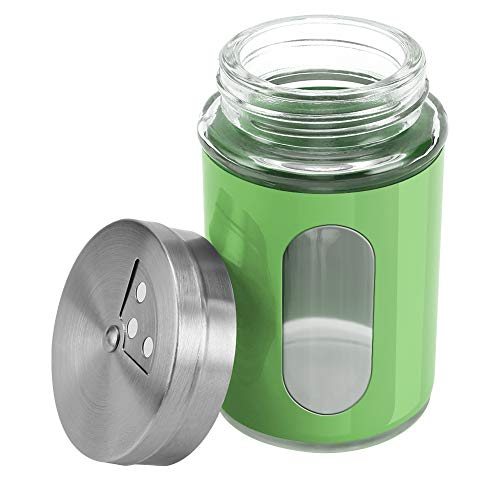 2pcs Salt and Pepper Shakers (Green)