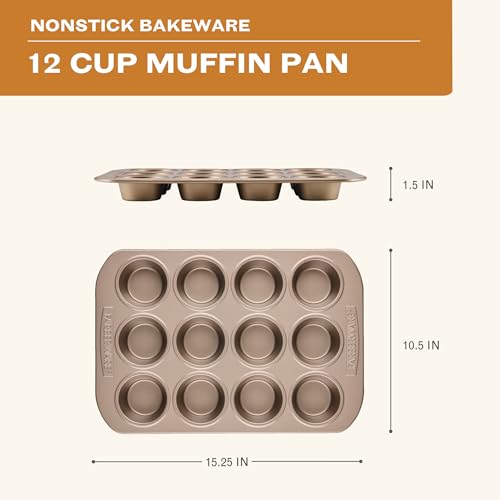 Nonstick Muffin Pan (Mocha)