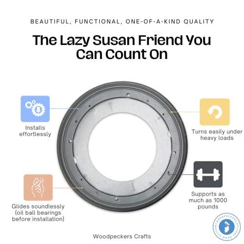 Lazy Susan Hardware (12")