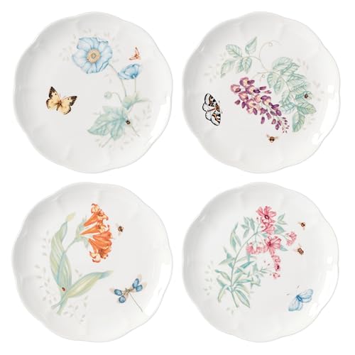 Butterfly Meadow 4 (Accent Plates, Set of 4)