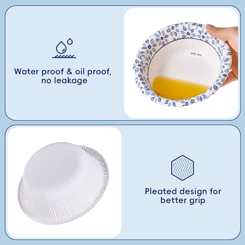 16 oz Paper Bowls 156 Count Soak Proof
