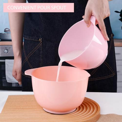 Mixing Bowls Set of 4 (Pink Gradient)