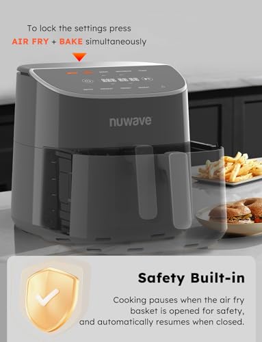 Brio Plus 8 Qt Air Fryer (Cool Gray)