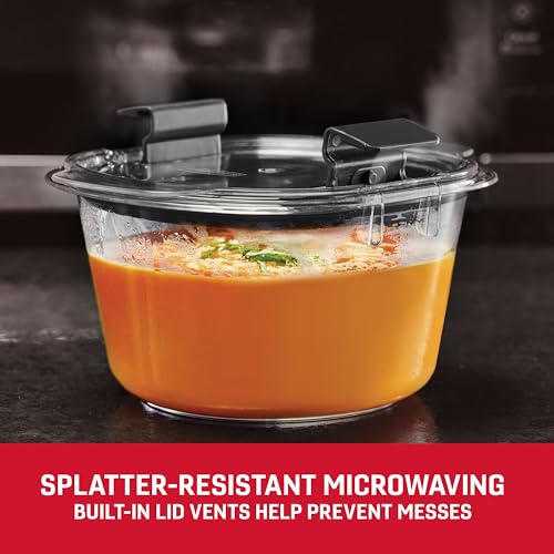 Brilliance® Round and Rectangular Leak Proof Food Storage Containers (12-Piece)