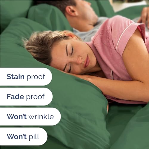 Full Size 4 Piece Sheet Set (17 - Emerald Green / Full)