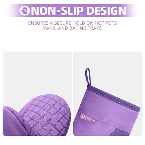 Mini Oven Mitts (Purple)