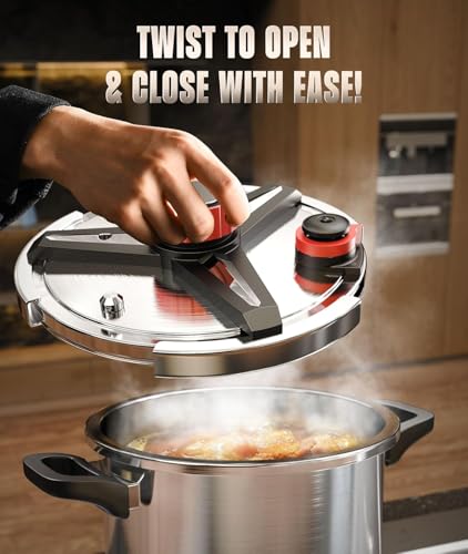 Pressure Cooker 6.3QT (6.3 Quarts)
