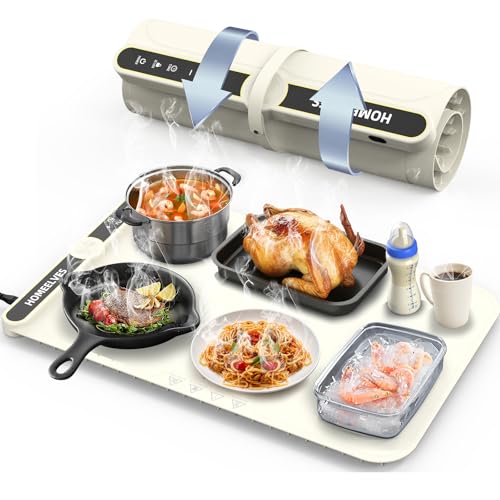 Warming Mat for Food (Beige / 24x15 Inch)
