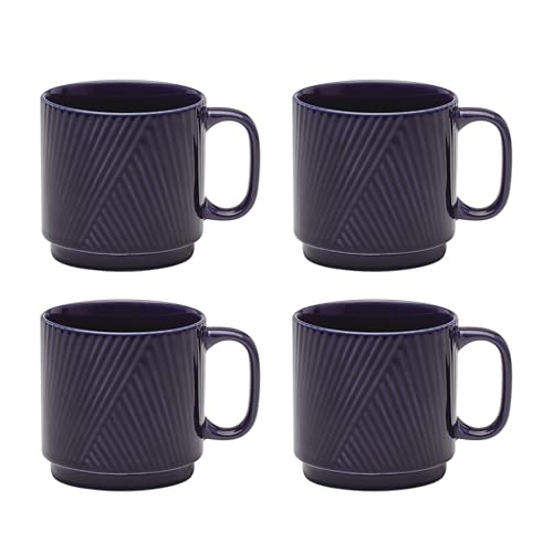 898176 Modulus Mugs (Nightshade / Mugs, Set of 4)