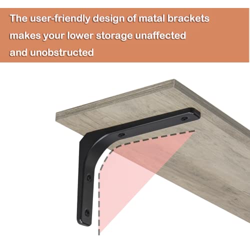 Long Wall Shelves (Grey Wash / 23.6 Inch)
