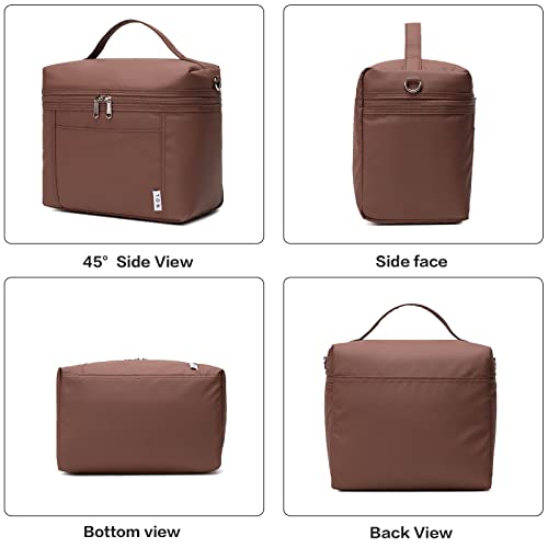 NOL 8L Insulated Lunch Bags for Women Cooler Bag Lightweight Nylon Waterproof Lunch Box For WorkMedium