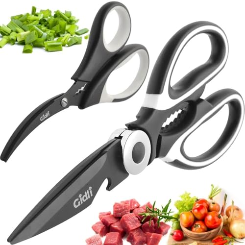 Titanium Coated Kitchen Scissors 2