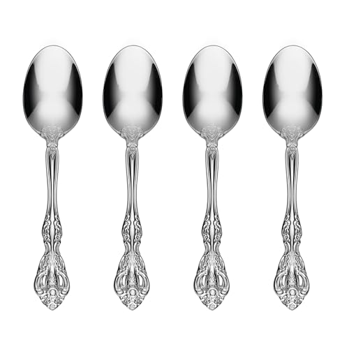 2765004C Michelangelo Fine Flatware Dinner Spoons (0.50 LB / Dinner Spoons, Set of 4)