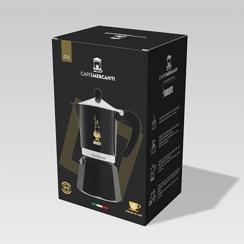 Limited Edition Caffe Mercanti Black Oro 6 Cups (6 Cups / Black Gold)