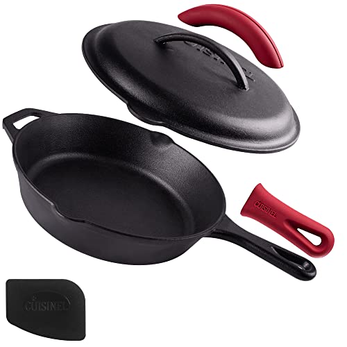Cast Iron Skillet with Lid (10")