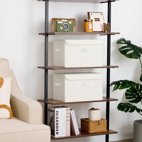 Memory Keepsake Storage Box (Ivory White / Large-2 Pack)