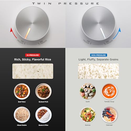 Twin Pressure Induction Rice Cooker (10 Cup)