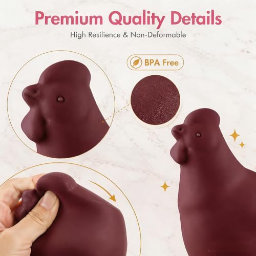 Silicone Egg Yolk Separator (Dark Red)
