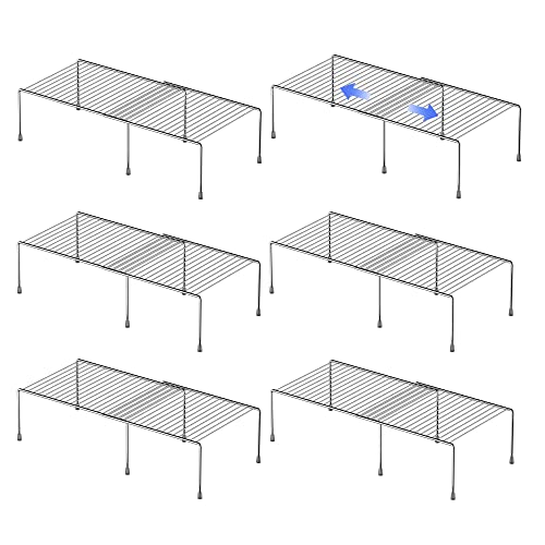 Cabinet Storage Shelf Rack (6 Count)