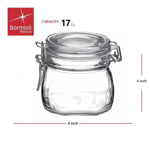 Fido Glass Jars (17.5 oz)