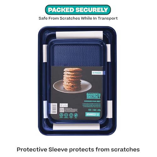 Non Stick Baking Sheets (Navy Blue)